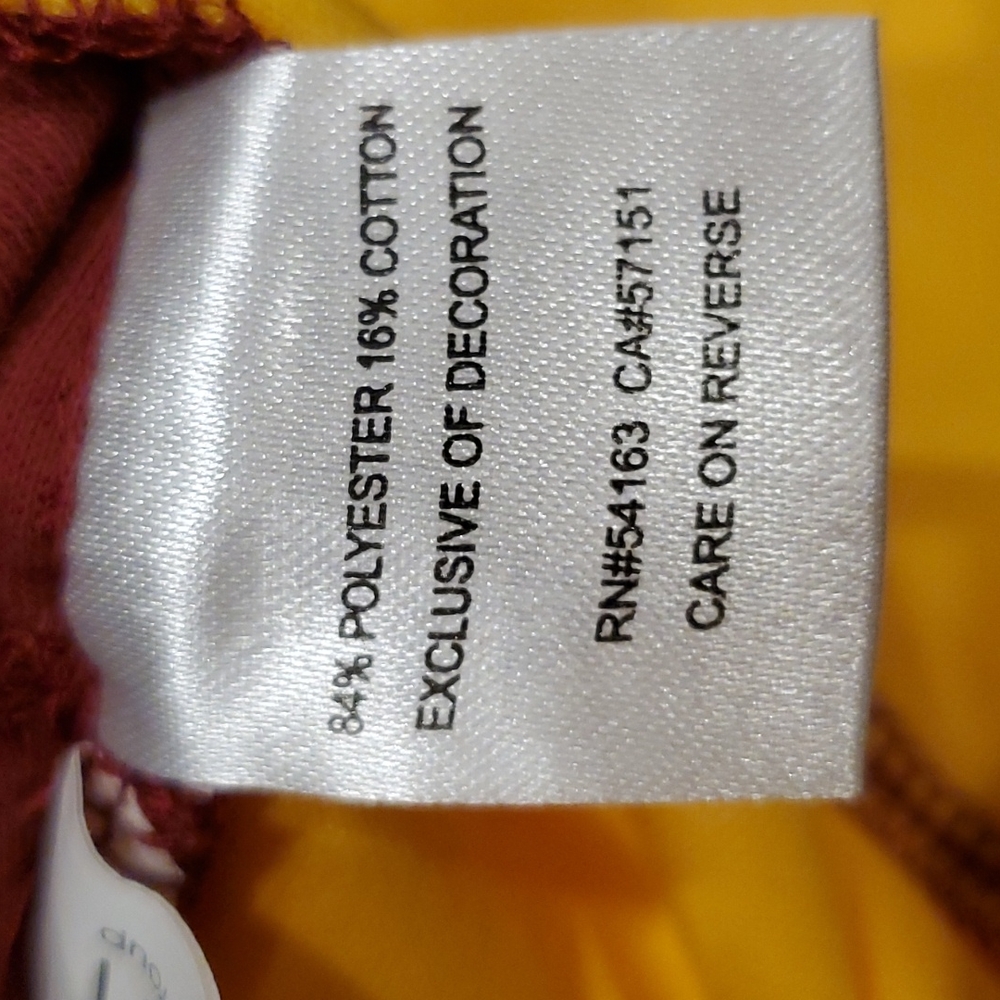 Womens NFL Washington Redskins full zip athletic jacket size L - Picture 7 of 7
